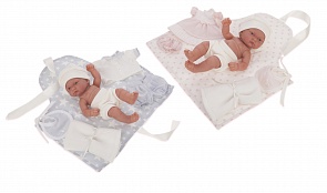 Кукла-младенец Хлои в розовом, 26 см. (Antonio Juans Munecas, 4071P)